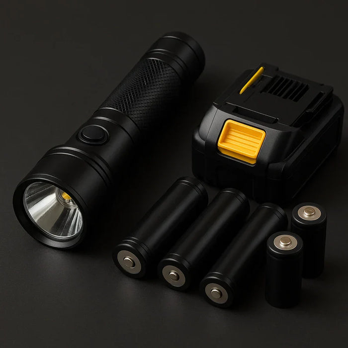 batteries for a flashlight