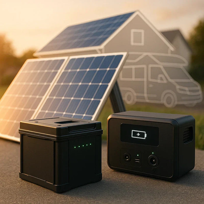 charging batteries solar