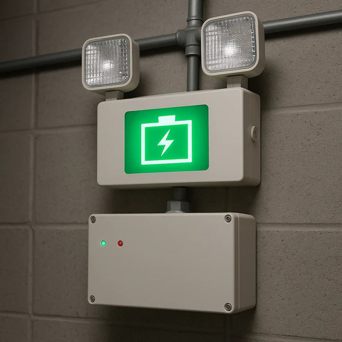 emergency light battery