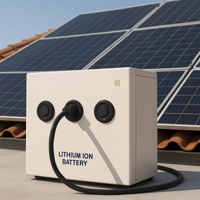 lithium ion solar battery