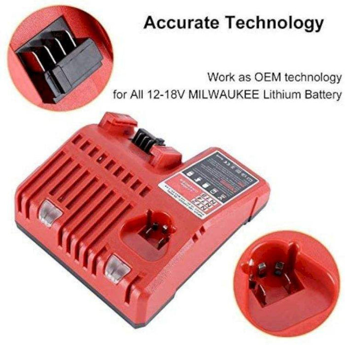 12v_18v_Milwaukee_Battery_Charger_M12-M18-4