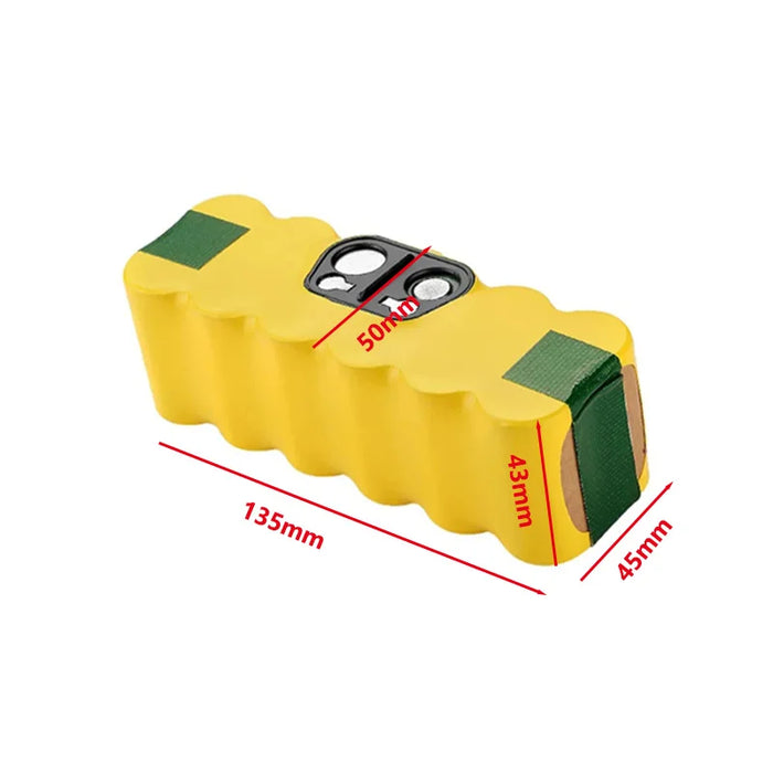 14.4V lithium-ion battery for iRobot Roomba 500, 600, 700, and 800 series batteries