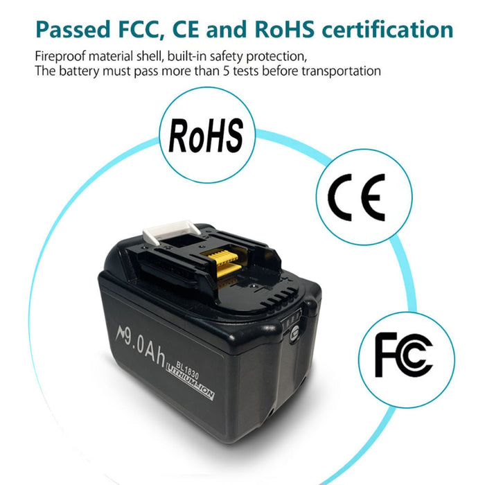 18V_9.0Ah_Lithium_Ion_Battery_Makitas_BL1830_BL1840_BL1850_BL1860-6