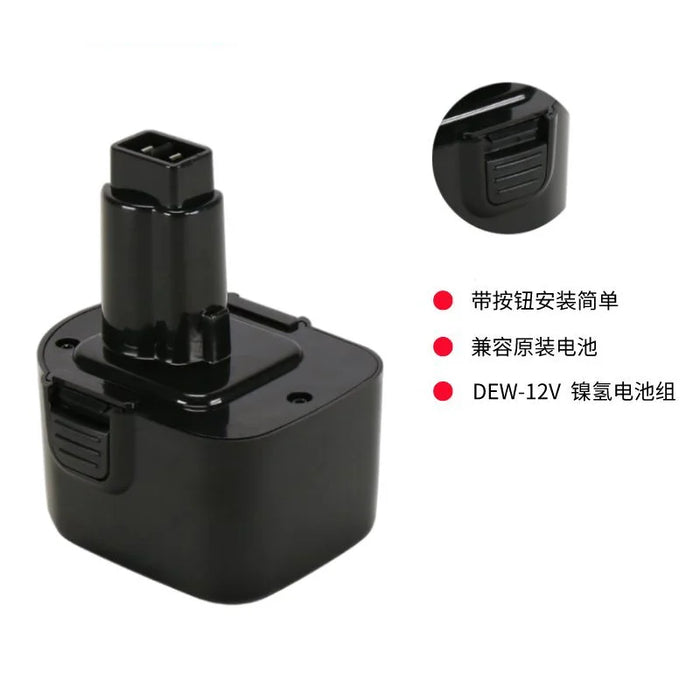 9.6V NiMH battery for DeWalt hand drill tool battery DW906 DE9036 DE9062