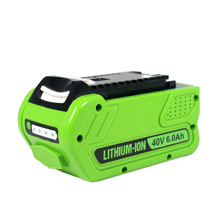 Compatible with Greenworks 40V lithium-ion battery chainsaw power tool batteries