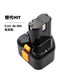 Compatible with Hitachi EB 920HS 9.6V NiMH battery EB914S EB926H tool battery