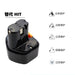 Compatible with Hitachi EB 920HS 9.6V NiMH battery EB914S EB926H tool battery