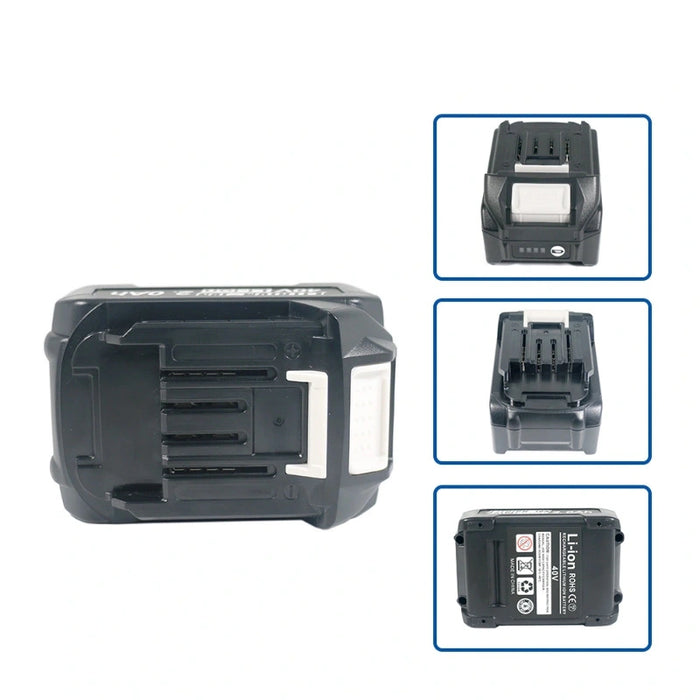 Compatible with Makita 40V lithium batteries BL4040 and BL4025 cordless drill and power tool batteries