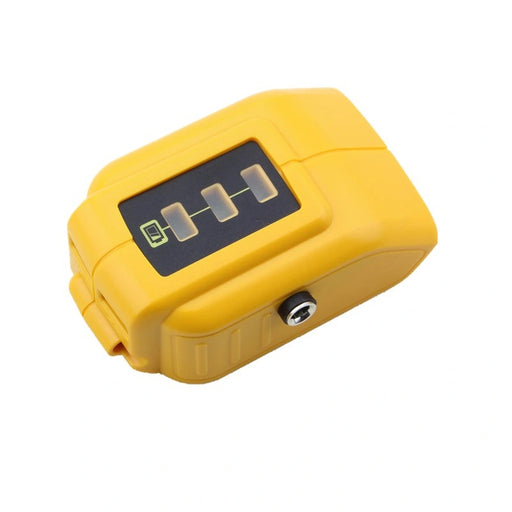 DeWalt 18V/20V lithium battery converter adapter with 12VDC port DCB091