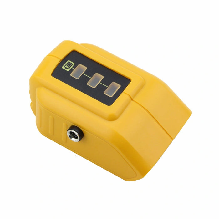 DeWalt 18V/20V lithium battery converter adapter with 12VDC port DCB091