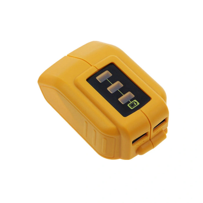 DeWalt 18V battery to 12V 20V USB lithium battery adapter