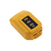 DeWalt 18V battery to 12V 20V USB lithium battery adapter