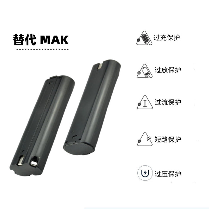 Long 9.6V NiMH NiCd 9000 9002 suitable for Makita same electric drill screwdriver tool battery