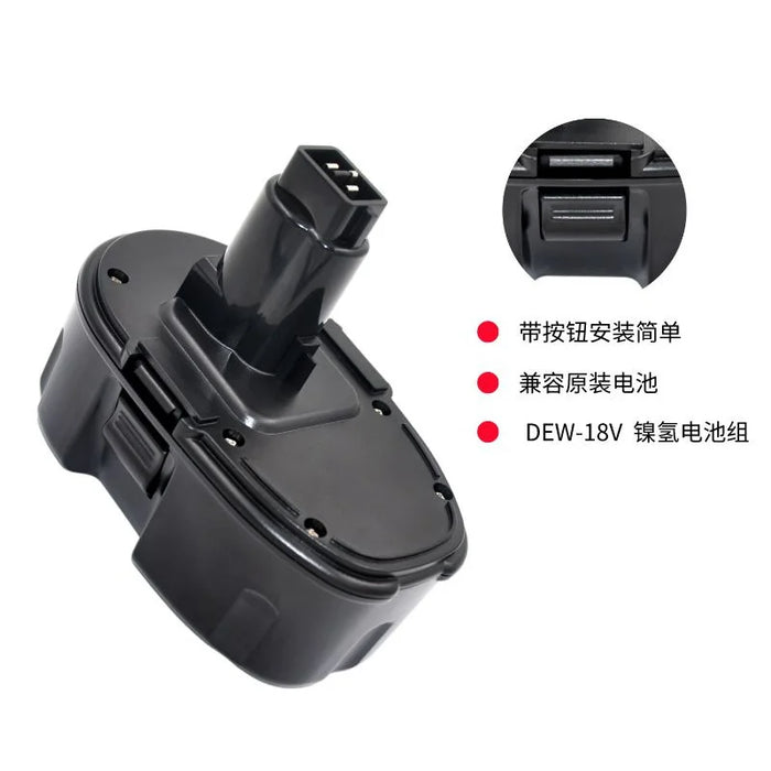 Power tool accessories DE9095 DW9096 suitable for DeWalt 18V nickel battery hand drill tool