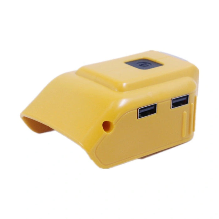 Replaces DeWalt 18V Battery Adapter DCB090 USB Adapter with DC Port and LED Light