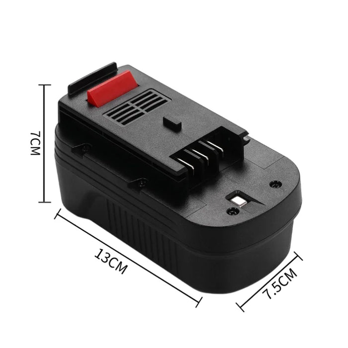 Replaces Black & Decker 18V NiMH battery for B&D 244760-00 HPB18 tool battery pack