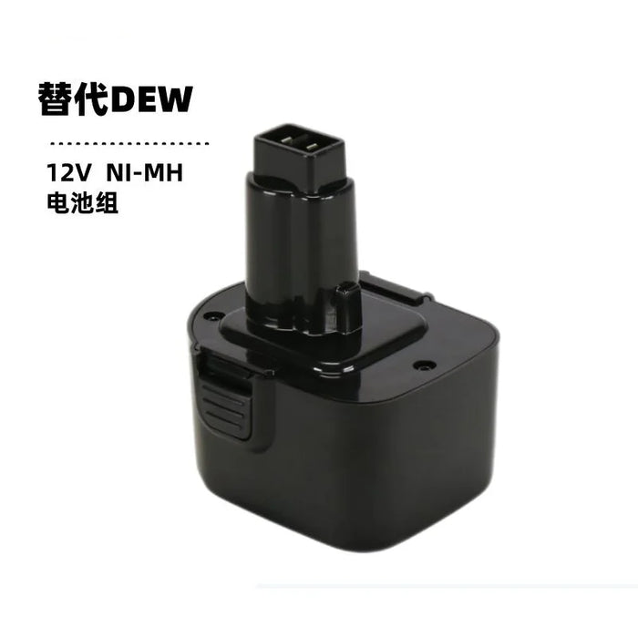Replaces DeWalt 12V NiMH battery for DE9037 DE9071 electric drill batteries