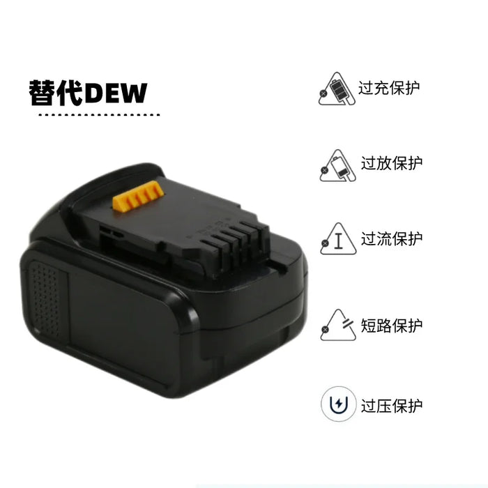 Replaces DeWalt 14.4V lithium battery DCB140XJ DCD735L2 hand drill power tool battery