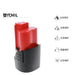 Replaces MIL Milwaukee 12V 10.8V power tool battery for C12B tool batteries