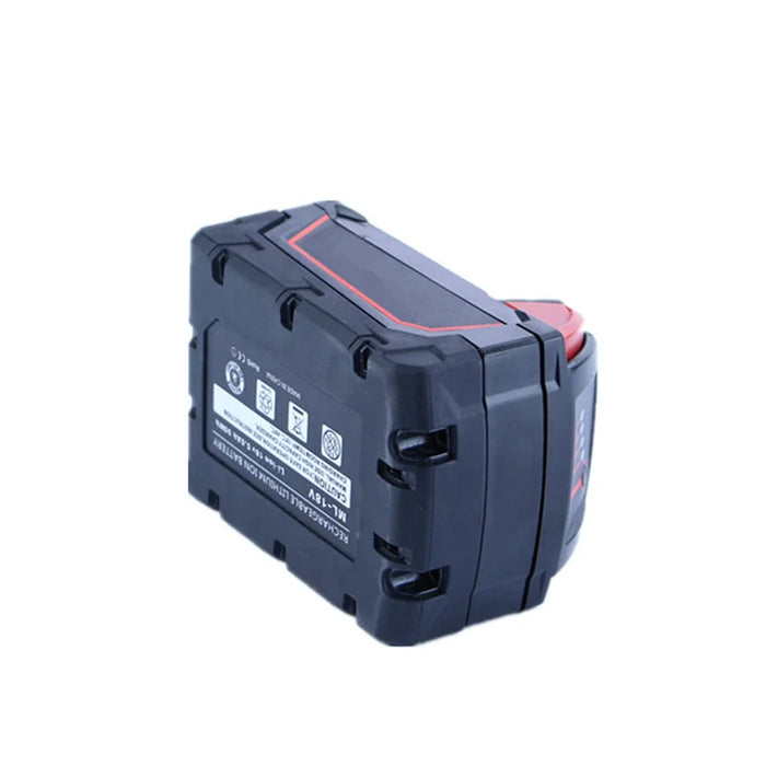 Replaces Milwaukee MiL18V 48-59-1850 lithium battery with power display for electric drills