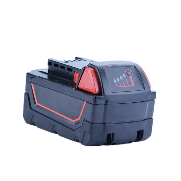 Replaces Milwaukee MiL18V 48-59-1850 lithium battery with power display for electric drills