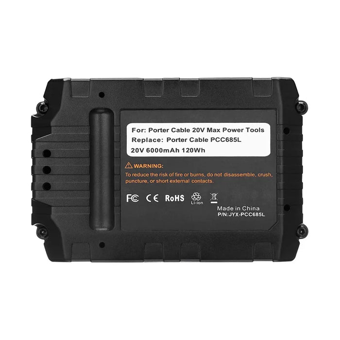 Suitable for Porter 20V PCC685 and PCC680L lithium batteries for electric drills, chainsaws, and power tools