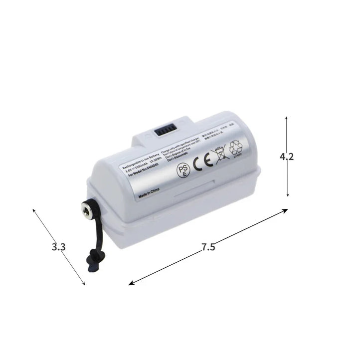 Suitable for Braava jet240 5.3Ah wet and dry vacuum cleaner lithium battery with DC interface power tool