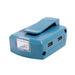 Suitable for MAKITA 18V14.4V battery connector ADP05 USB device connector with LED light