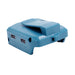 Suitable for MAKITA 18V14.4V battery connector ADP05 USB device connector with LED light